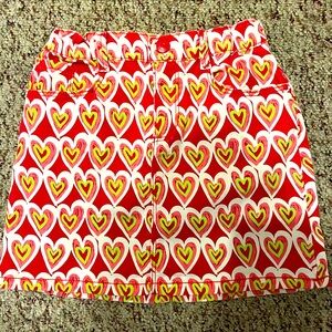 Like new Gymboree heart skirt size 8